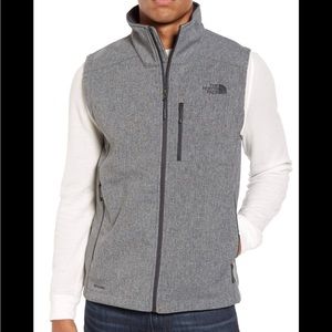 The North Face Apex Bionic 2 Windwall Full Zip Soft Shell Vest Fleece Lined - L